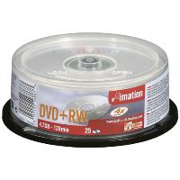 Imation Optical Disc, DVD+RW, 8-fach, wiederbeschreibbar, 4.7GB, 25er Spindel