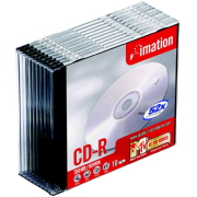 Imation Optical Disc, CD-R, 52-fach, 700MB/80min, 10er Pack SlimCase