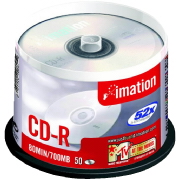 Imation Optical Disc, CD-R, 52-fach, 700MB/80min, 50er Spindel