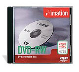 Imation Optical Disc, DVD-RW, 8-fach, wiederbeschreibbar, 4.7GB, 10er Pack JewelCase