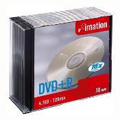 Imation Optical Disc, DVD+R, 16-fach, 4.7GB, 10er Pack SlimCase