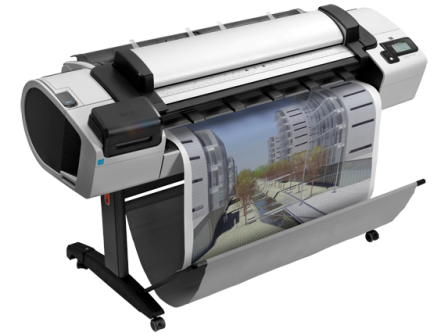 HP Grossformatdrucker, DesignJet T2300PS eMFP, Print, Scan, Copy, max. Papierbreite 1'118mm