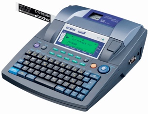 Brother PT-Desktop, Beschriftungssystem, TZ-Bnder max. 36mm