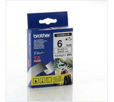 Brother P-touch Flexitape, schwarz/weiss, 6mm x 8m