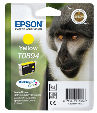 Epson Tintenpatrone, yellow, 3.5ml