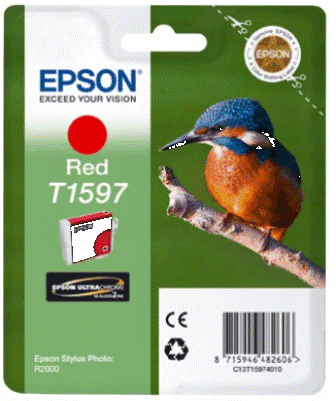 Epson Tintenpatrone, red, 17ml