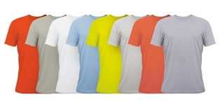 Sublimation - T-shirt, Unisex Basic T-Shirt, farbig
