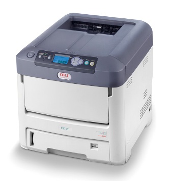 OKI Weiss Drucker, Farb- und Monodrucker, 1200x600dpi, A4