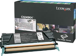 Lexmark Toner, schwarz, 8'000 Seiten