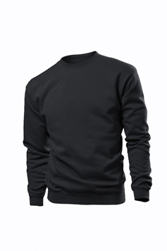 Stedman Tonertransfer - Tshirt, Sweat-Shirt, Baumwolle / Polyester, 280g, schwarz