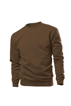 Stedman Tonertransfer - Tshirt, Sweat-Shirt, Baumwolle / Polyester, 280g, braun