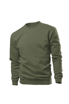 Stedman Tonertransfer - Tshirt, Sweat-Shirt, Baumwolle / Polyester, 280g, khaki