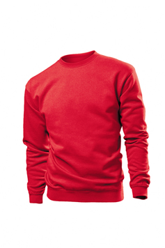 Stedman Tonertransfer - Tshirt, Sweat-Shirt, Baumwolle / Polyester, 280g, rot