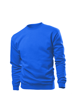 Stedman Tonertransfer - Tshirt, Sweat-Shirt, Baumwolle / Polyester, 280g, royal-blau