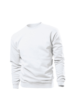 Stedman Tonertransfer - Tshirt, Sweat-Shirt, Baumwolle / Polyester, 280g, weiss